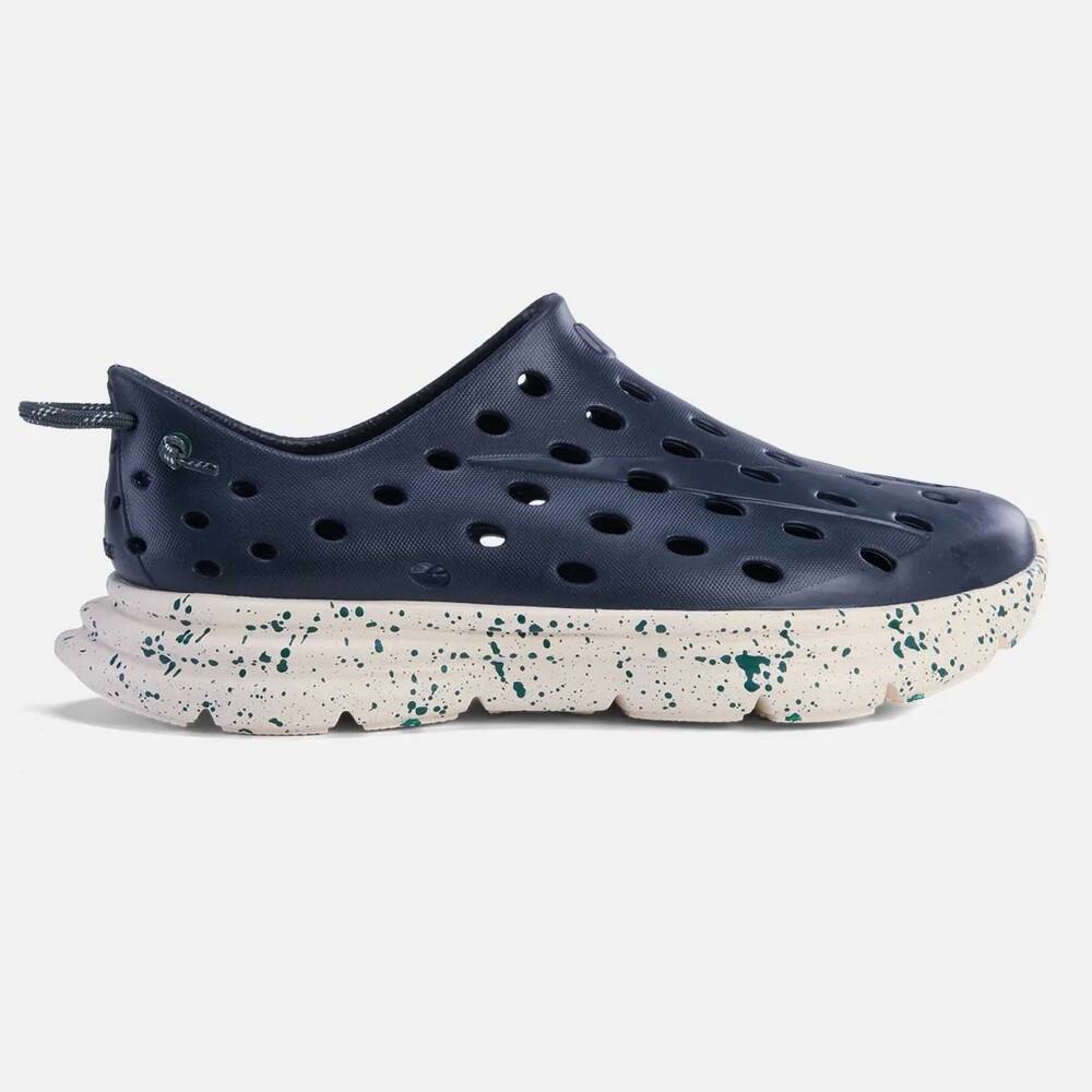 NEW KANE FOOTWEAR unisex revive shoes in navy/gardenia speckle